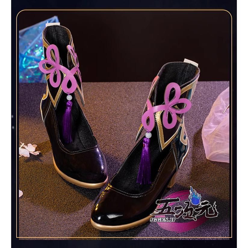 新発売 五次元 崩壊スターレイル コスプレ スタレ 寒鴉 かんあ 靴