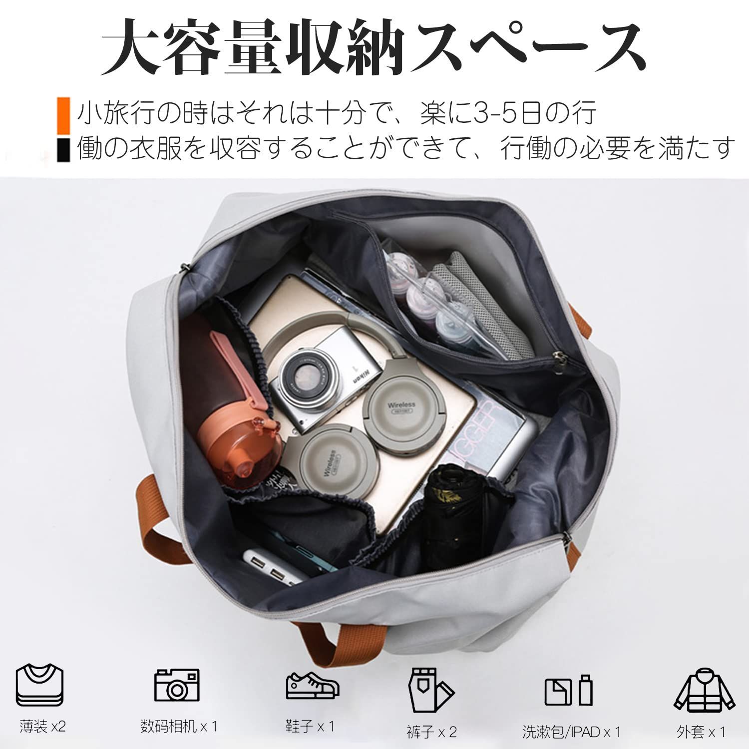 新着商品】2泊3日 1泊2日 旅行カバン 軽量 トラベルバッグ レディース