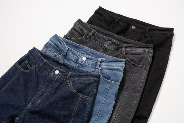 ウォームストレッチパンツ ブラックデニム Sサイズ ROP72 節約 ロッソ