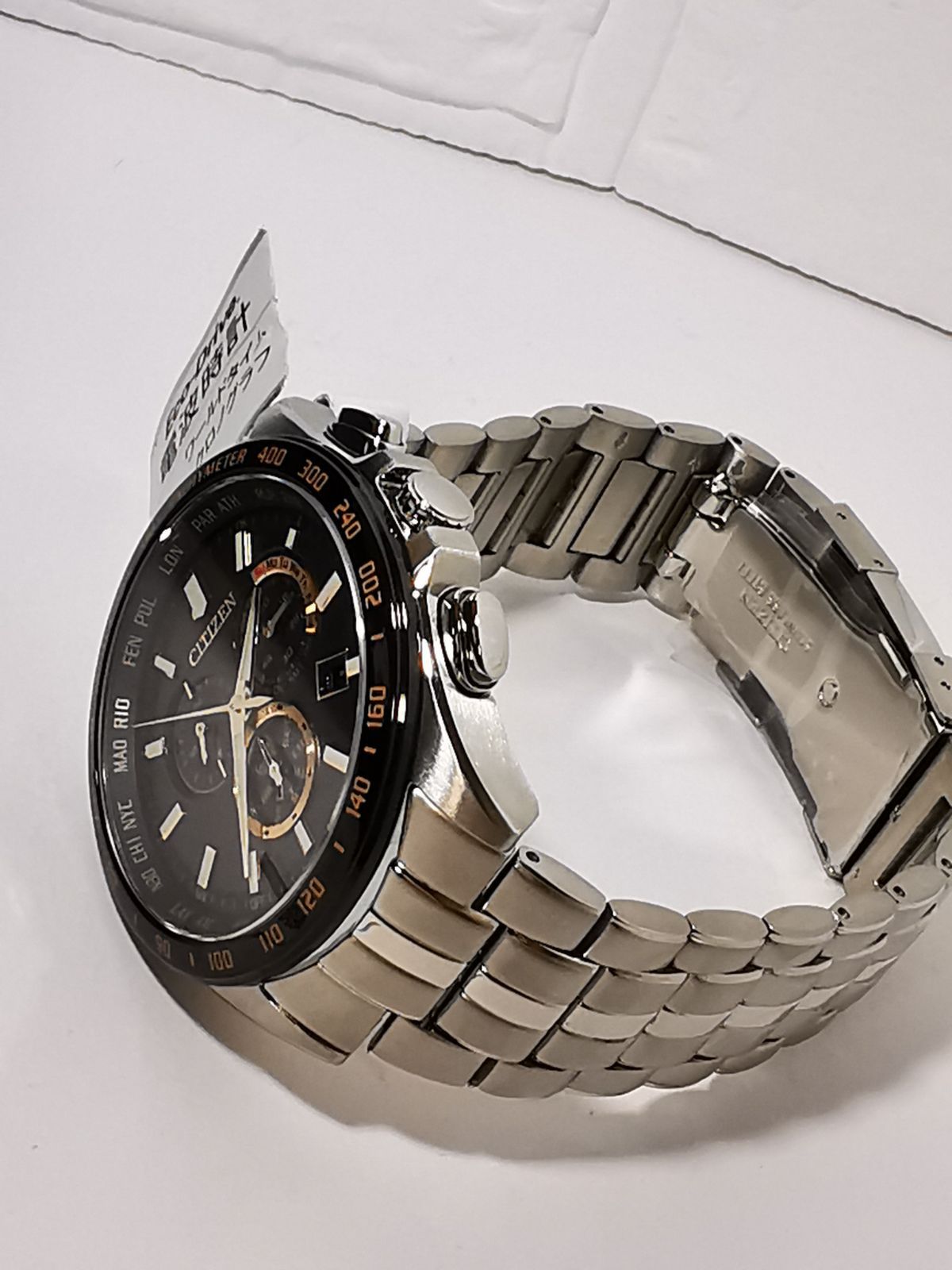 世界限定1,600本】CITIZEN シチズン 腕時計 エコ・ドライブ電波 電波