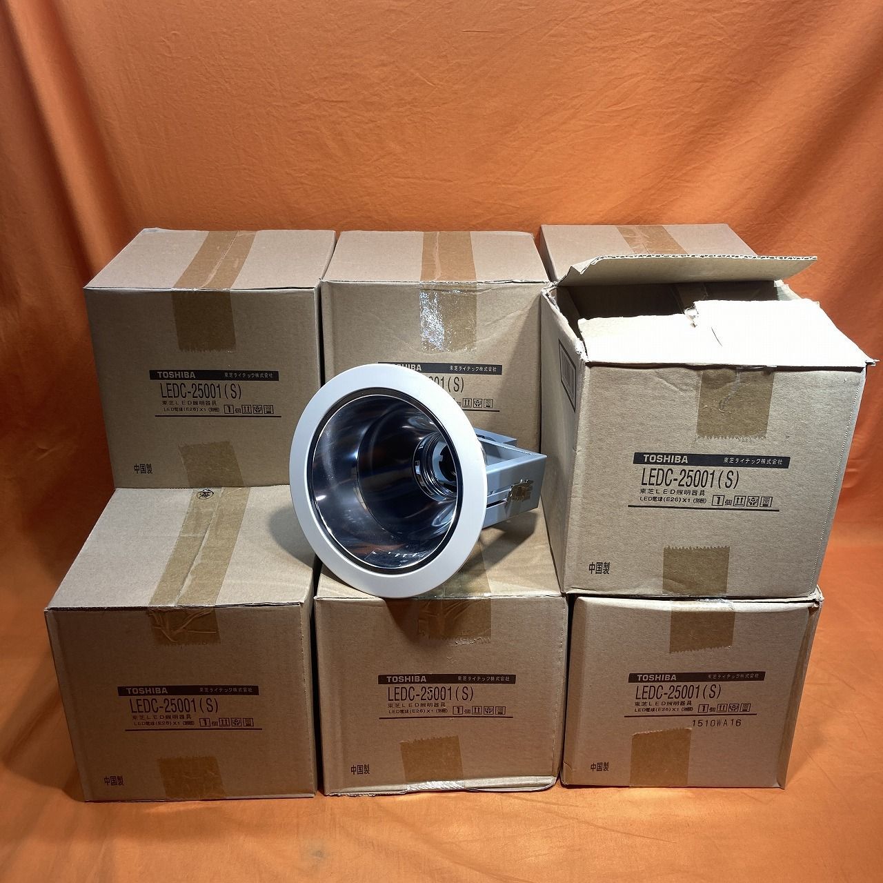LED照明器具 10個セット 東芝ライテック LEDC-25001 S φ150