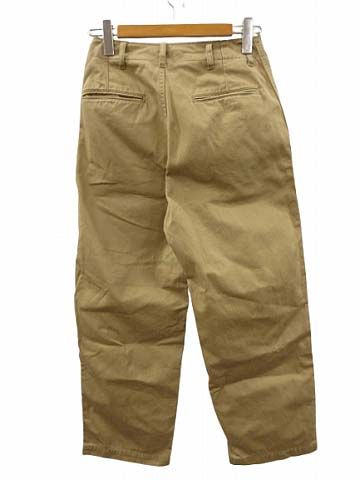 チノパンツ キャメル