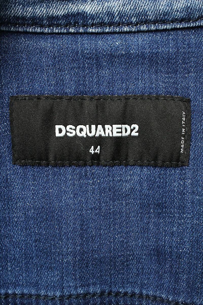 ディースクエアード 21SS SPLATTER DENIM JACKET S74AM1136 ペンキ加工