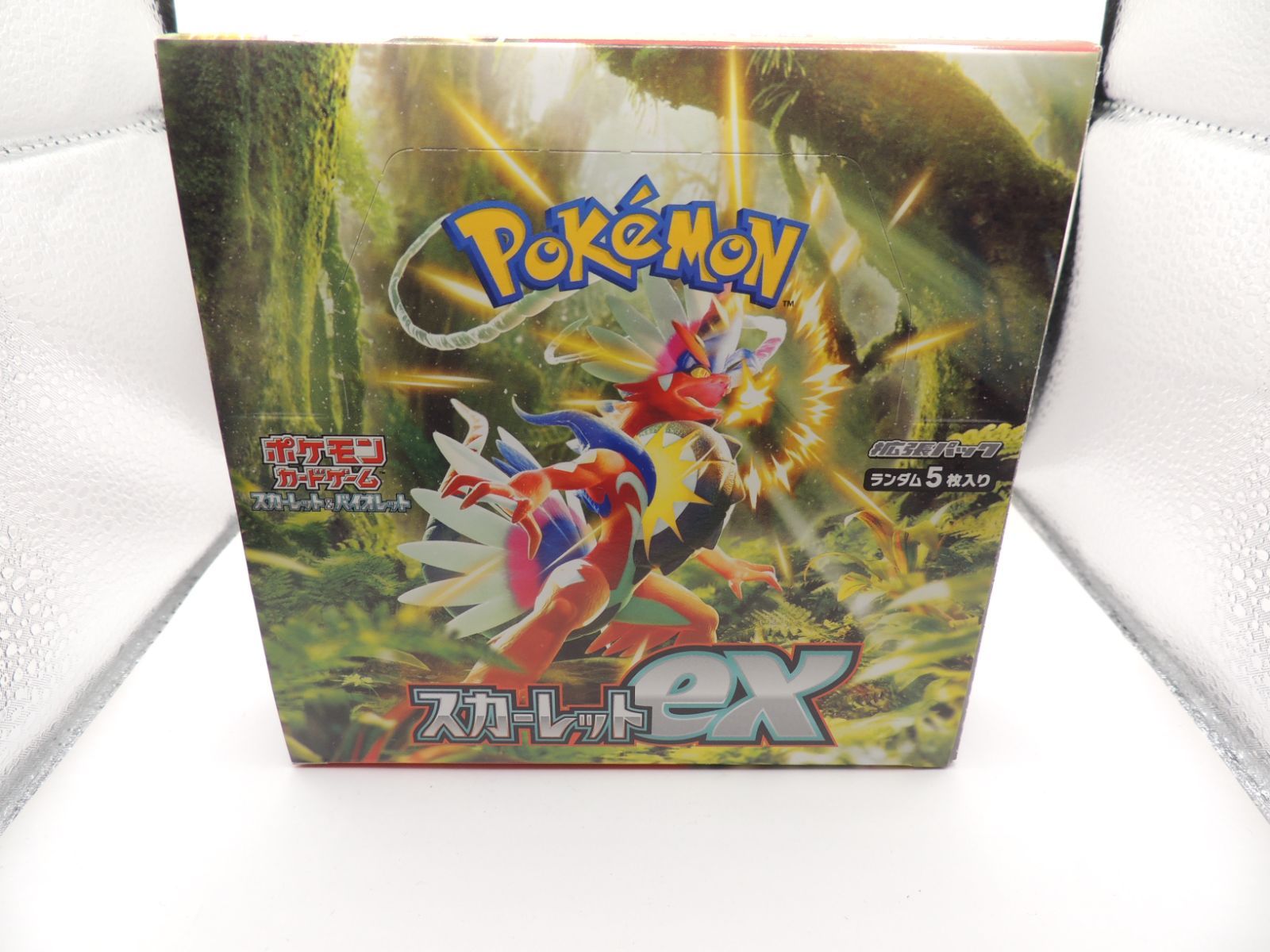 ポケモンカードゲーム スカーレットex BOX シュリンクなし ポケモン