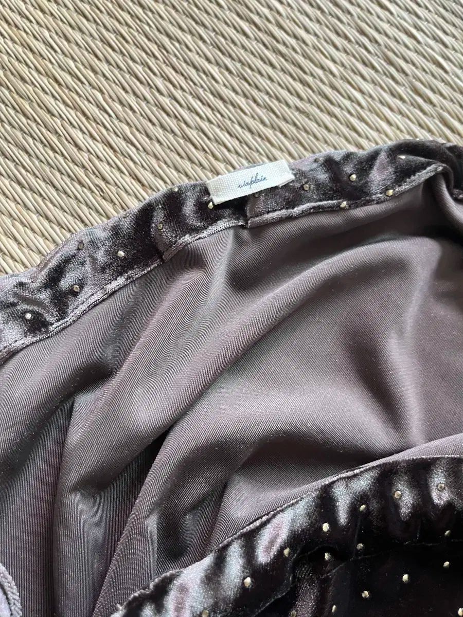 ビアプレーン ベロア 茶色 スカート GULLKHAN_COM