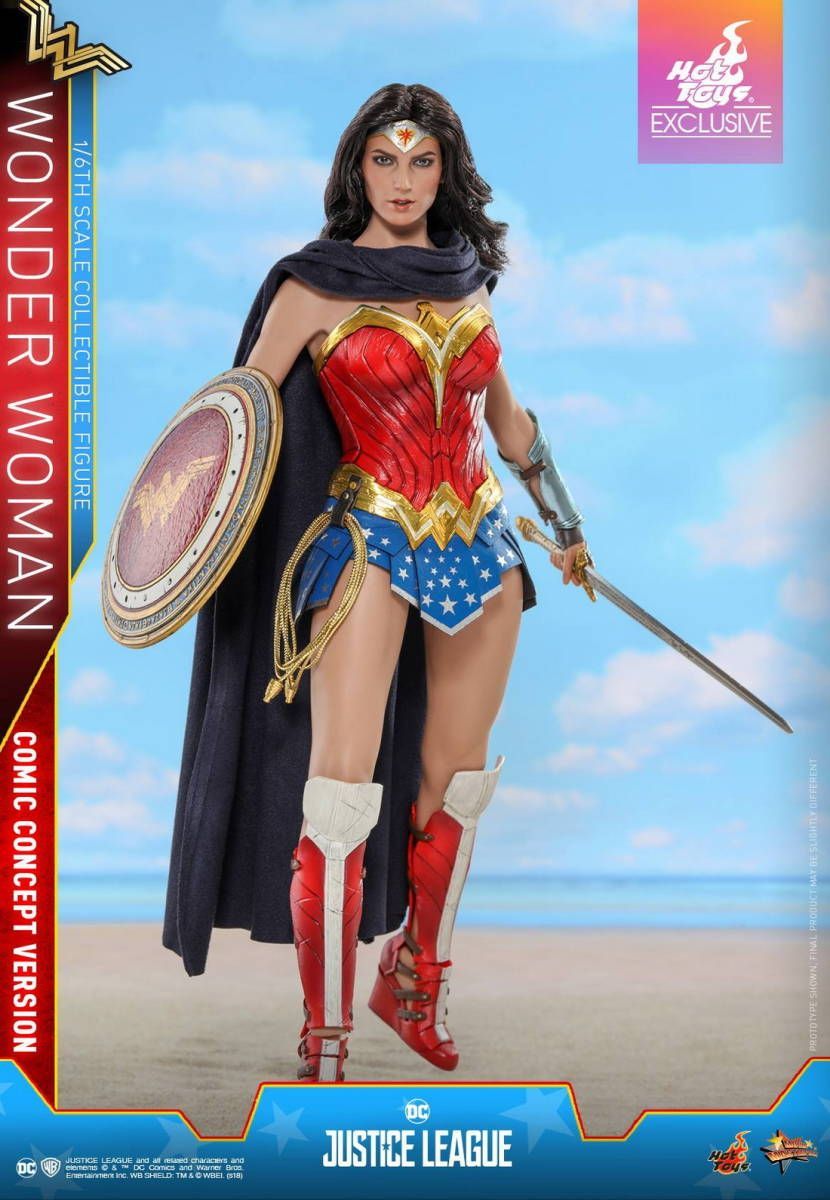 ホットトイズ 1/6 ワンダーウーマン コミックカラー