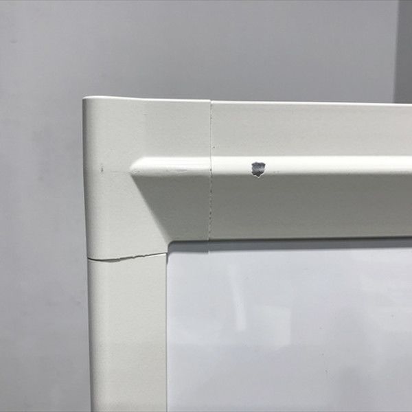 好評販売中 ホワイトボード 脚付 両面式 縦型 クレボ W950 オカムラ ホワイト リング