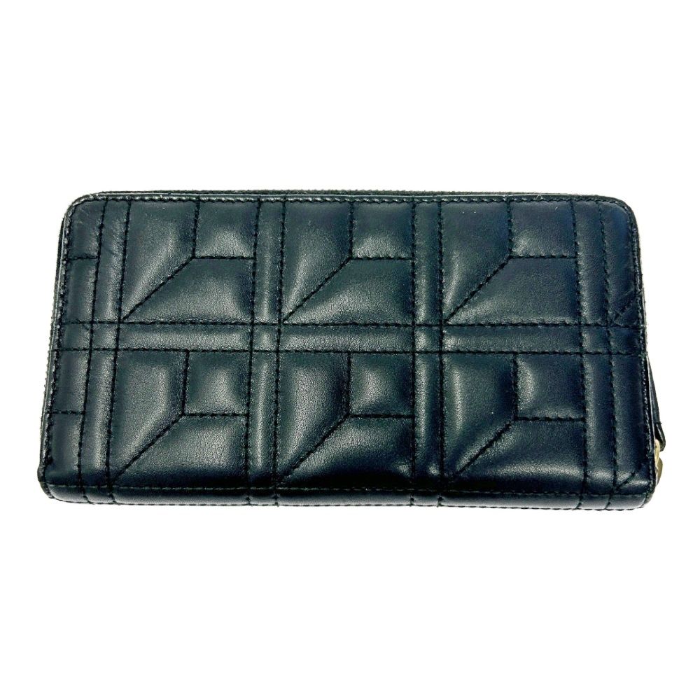 【極美品】グッチ 長財布 GG マーモント パール 黒 レザー キルティング GUCCI グッチ 財布 レディース 615525 二つ折り財布 Wホック GG