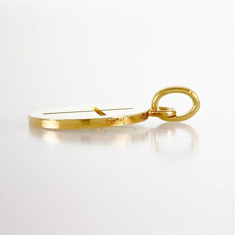 カルティエ CARTIER クロスメダル K18YG ペンダントトップ sss【中古  