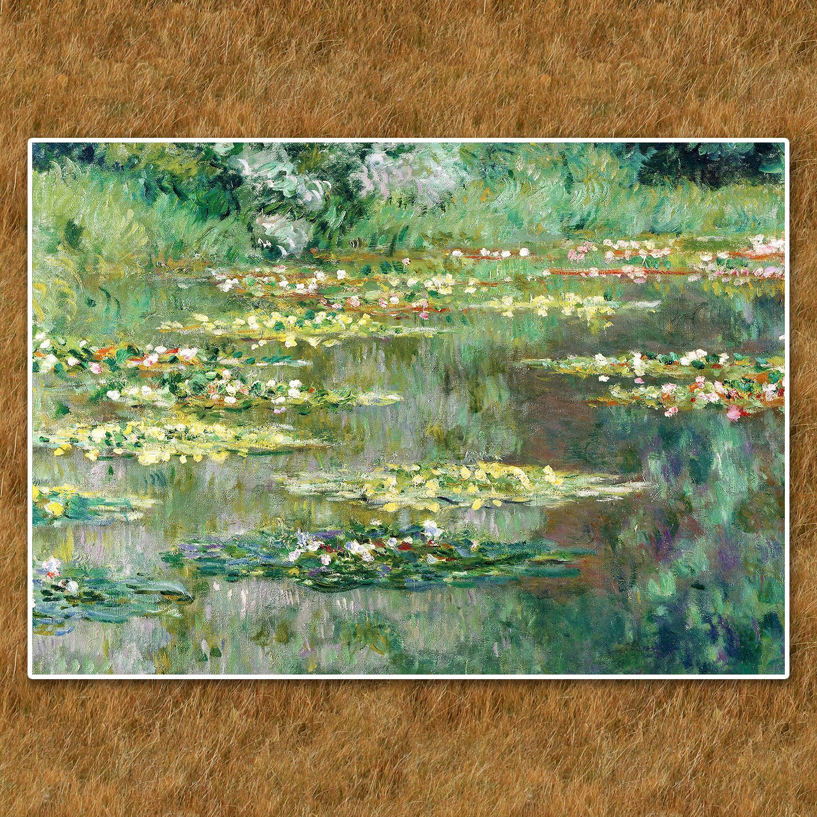 モネ『睡蓮 (Water Lilies)〈33〉』複製画【額入り】 - メルカリ