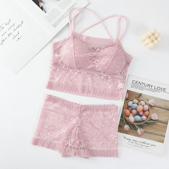 Kim chan♪ ブラキャミ・ショーツ LL セット♡ Amazon | 三上悠亜 下着 レディース下着上下セットノンワイヤー