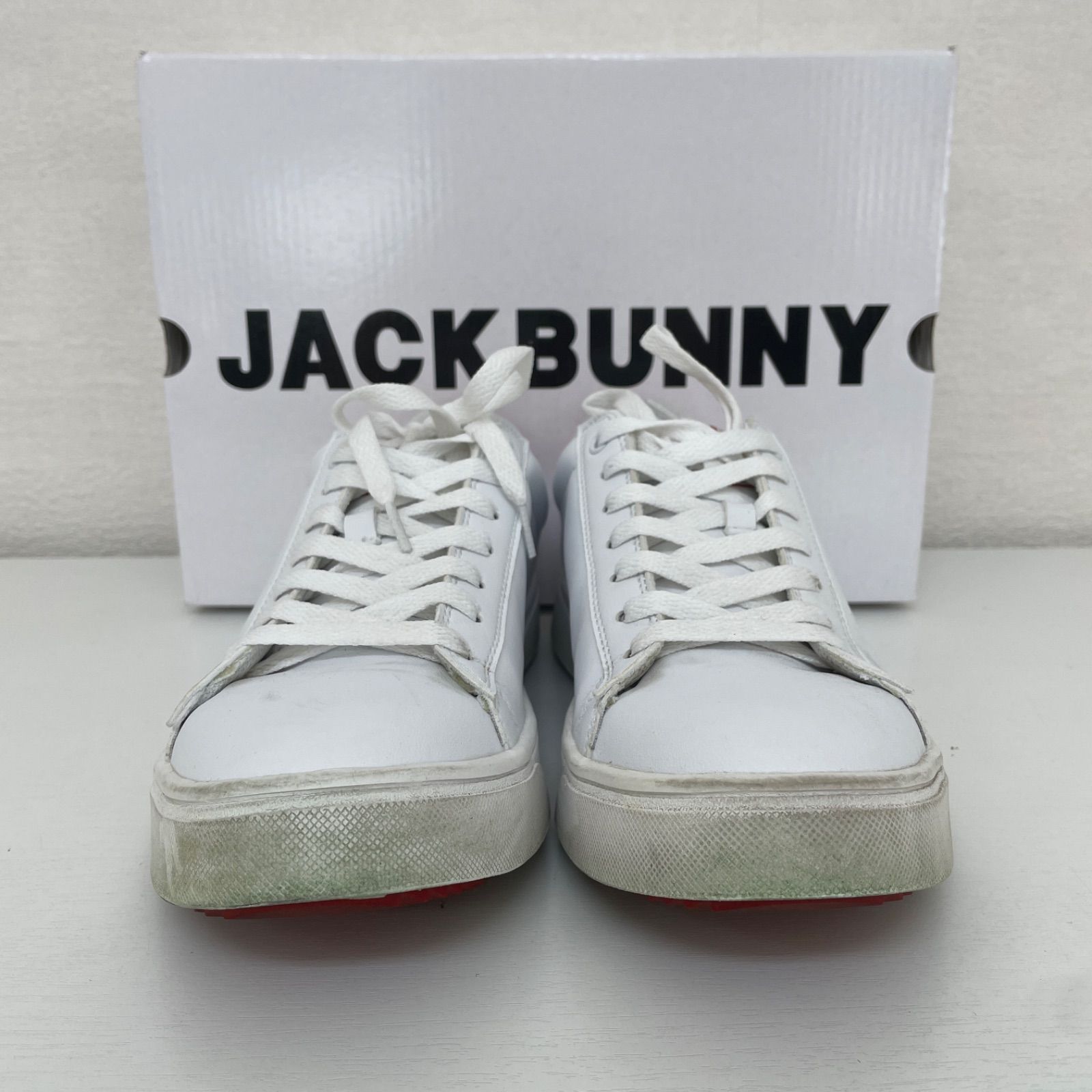 JACK BUNNY スニーカー ホワイト/レッド