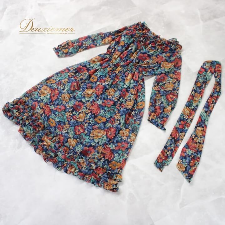 花柄 マルチカラー