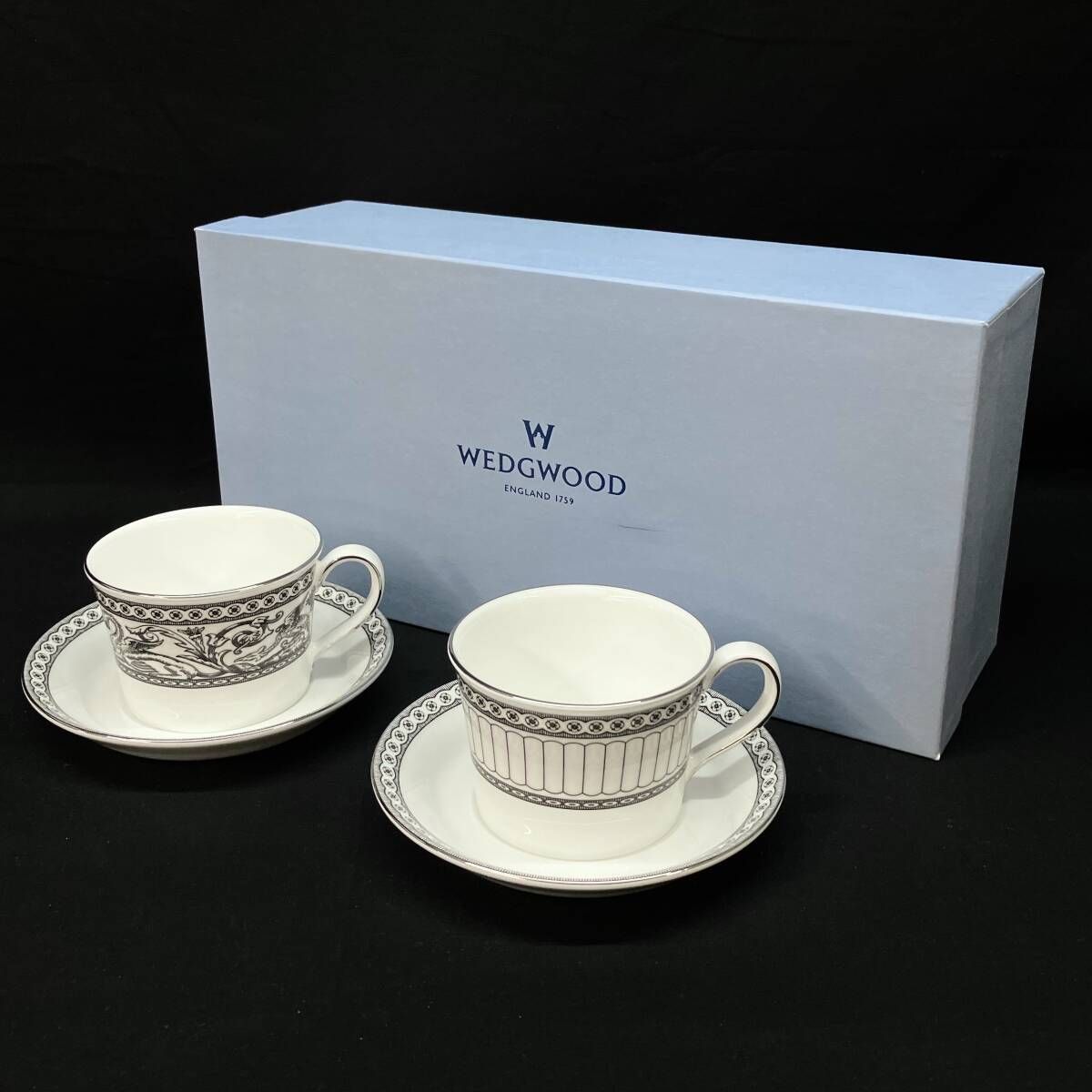 WEDGWOOD CONTRASTS カップ＆ソーサーセット