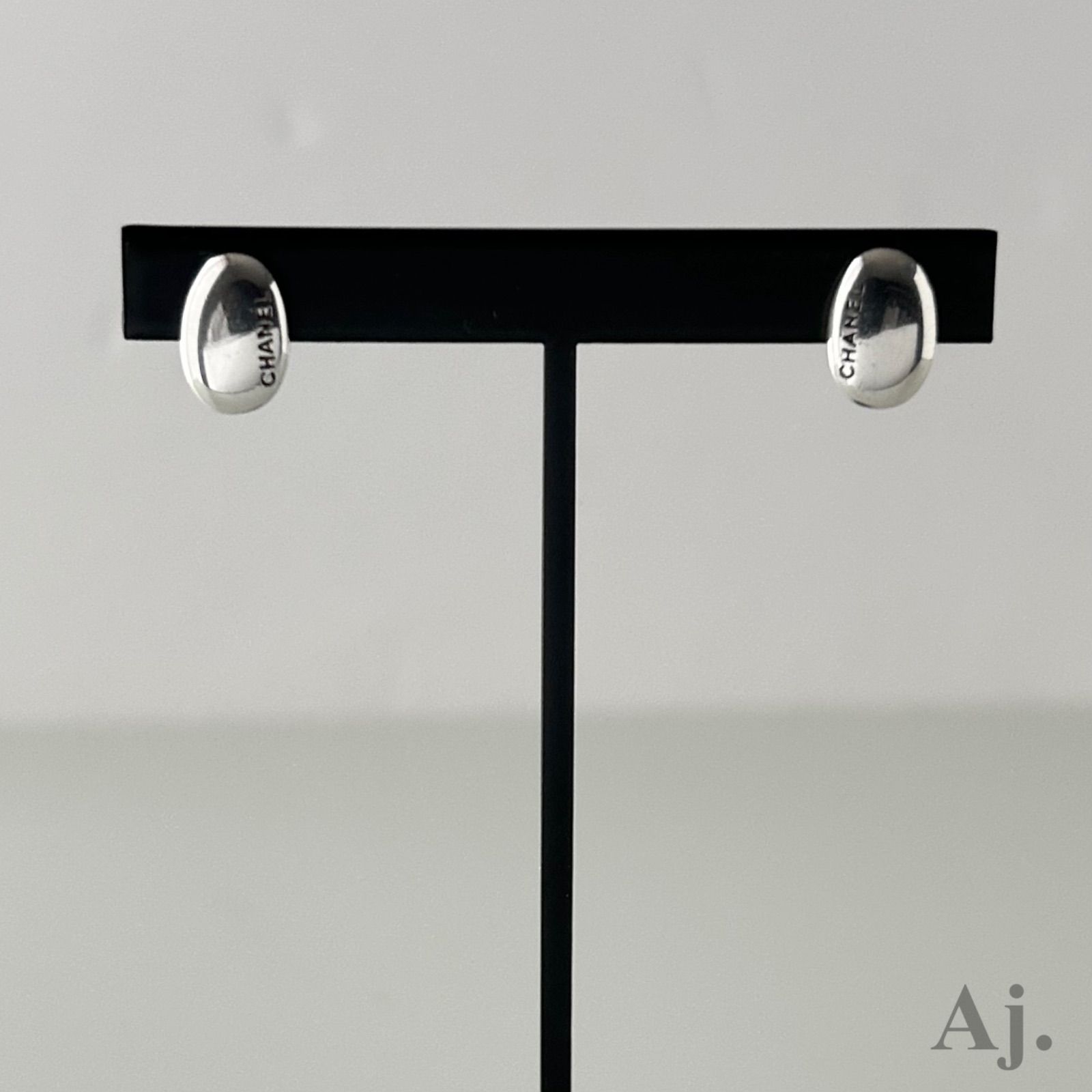 シャネル ピアス ビーン AG925 ヴィンテージ CHANEL - メルカリ