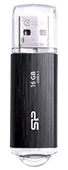 【中古】(未使用･未開封品)　シリコンパワー USBメモリ 16GB USB3.1 u0026 USB3.0 ヘアライン仕上げ 永久保証 Blaze B02 SP016GBUF3B02V1K df5ndr3