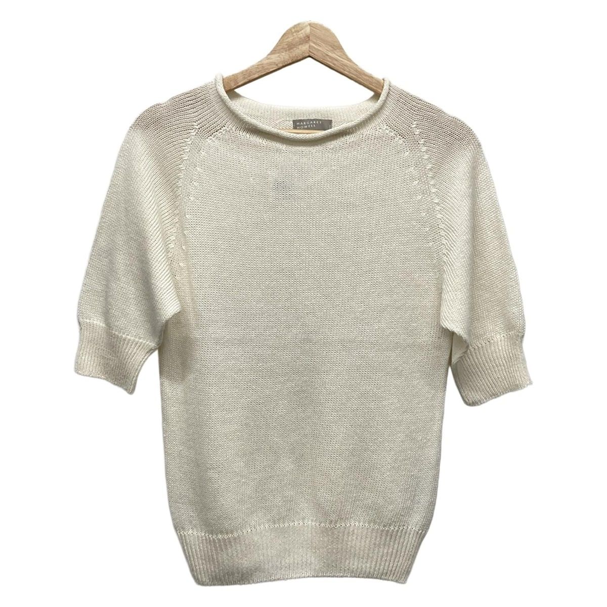 MargaretHowell(マーガレットハウエル) 七分袖セーター サイズ2 M