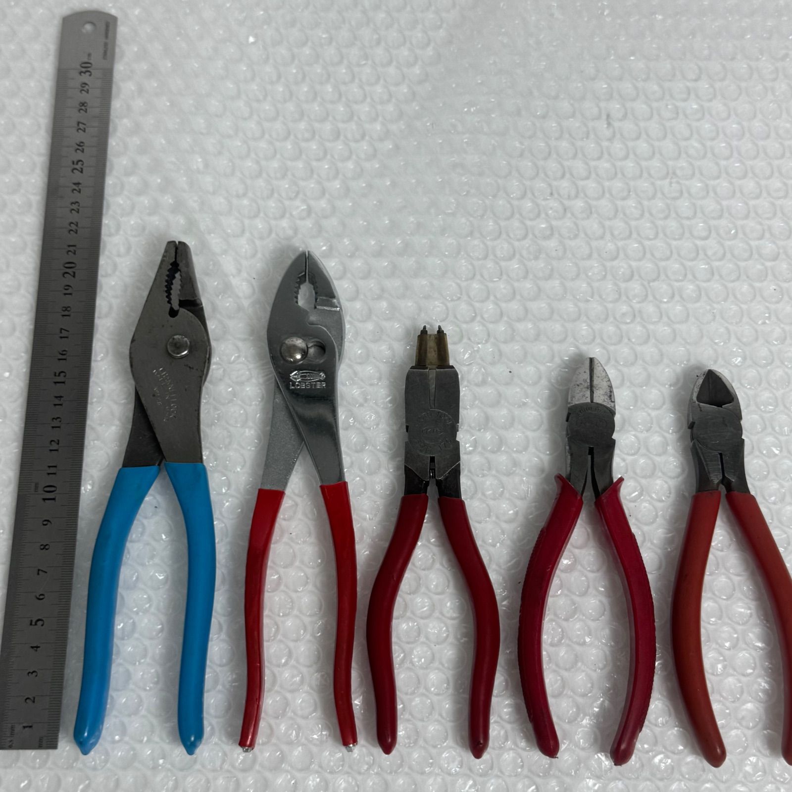 CHANNELLLOCK LOBSTER KTC 工具セット プライヤー ニッパー スナップリングプライヤー 5本セット メンテナンス工具