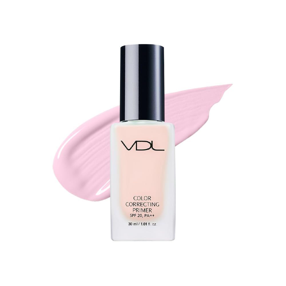 VDL カラー コレクティング プライマー ローズ (血色感) SPF20 PA++ 下地 化粧下地 カラーコントロール 保湿 UV対策 ミント ローズ ペールブルー ブイディーエル 韓国コスメ [ローズ]