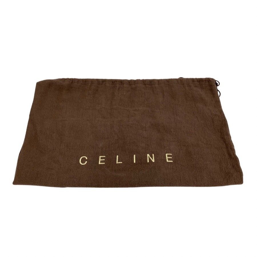 極 美品 希少品 保存袋付き CELINE セリーヌ トリオンフ ロゴ カーフ