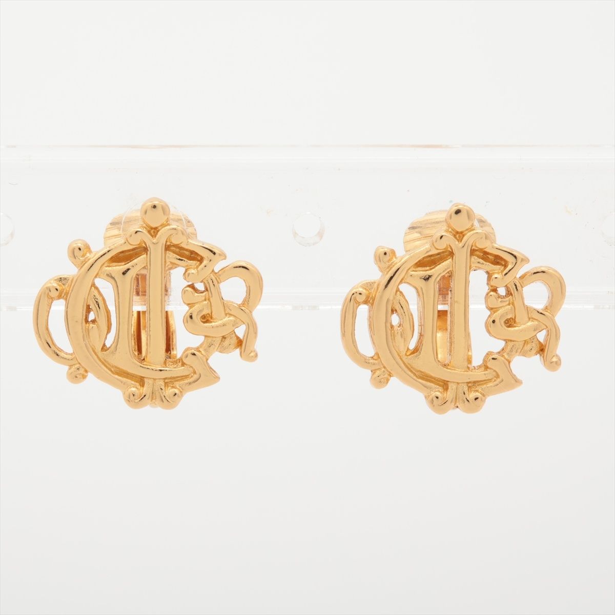 Christian Dior クリスチャンディオール イヤリング ロゴ