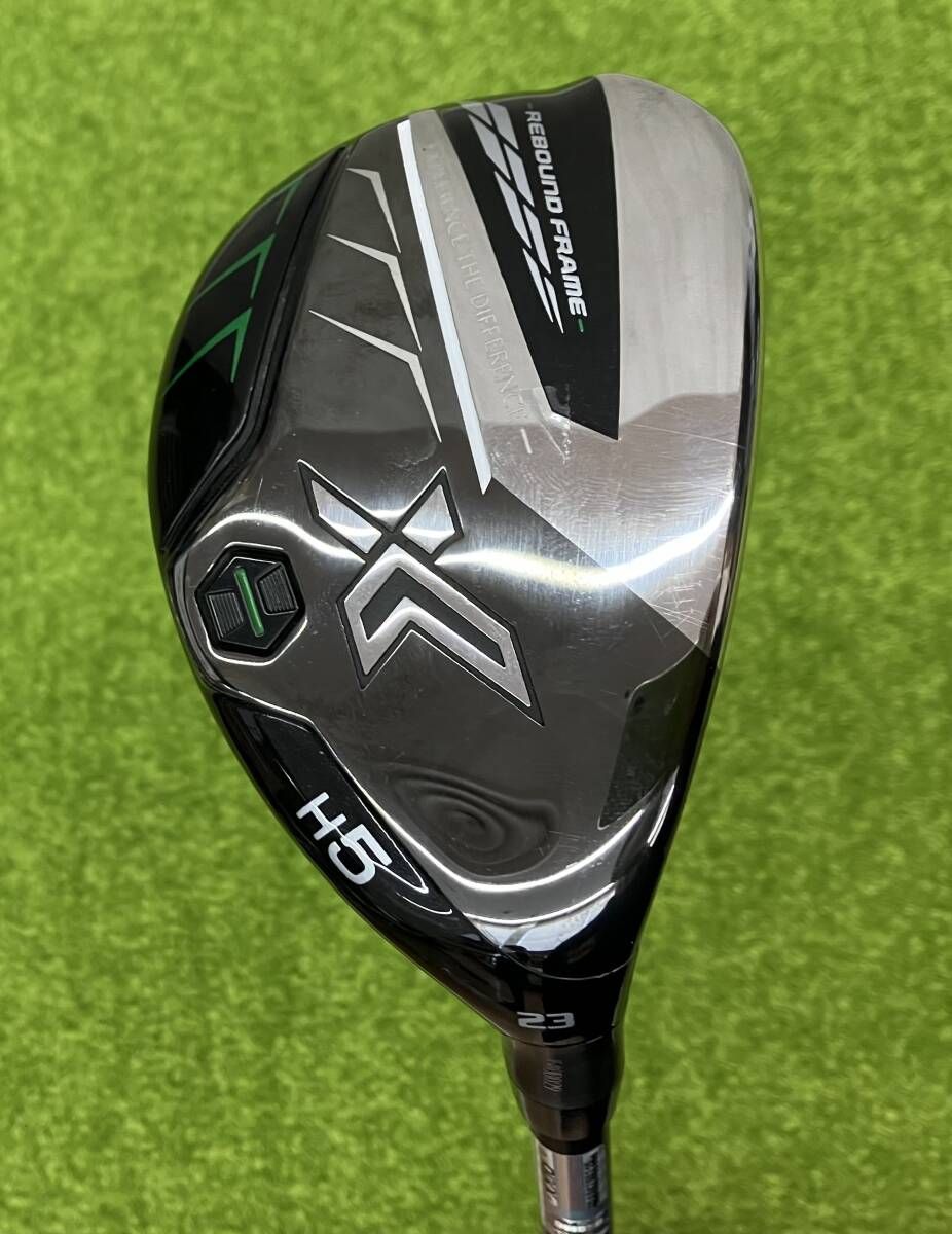 DUNLOP XXIO X -eks- 2022 ユーティリティ 23° 販売 5番手 Miyazaki AX