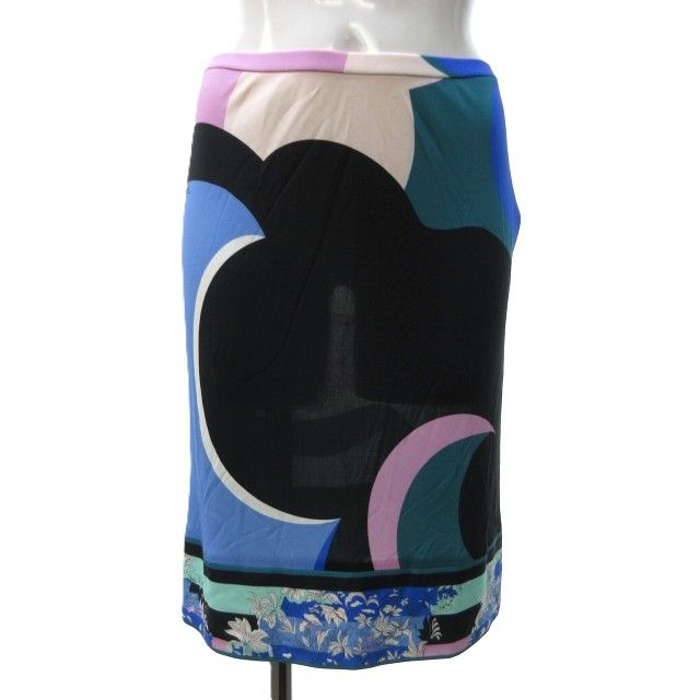 エミリオプッチ EMILIO PUCCI 美品 タイトスカート ひざ丈