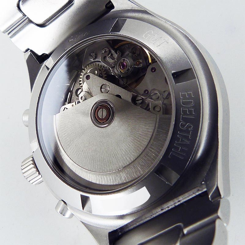 中古ジン【Sinn】 144.GMT.ST 144.GMT クロノグラフ オートマティック デイト