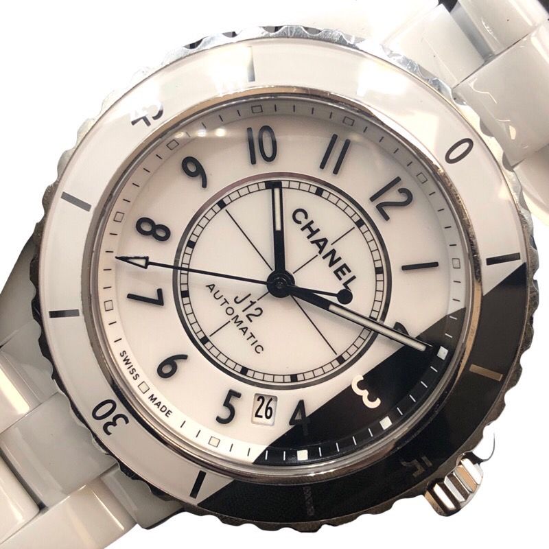 シャネル CHANEL J12 パラドックス H6515 セラミック 自動巻き メンズ 腕時計