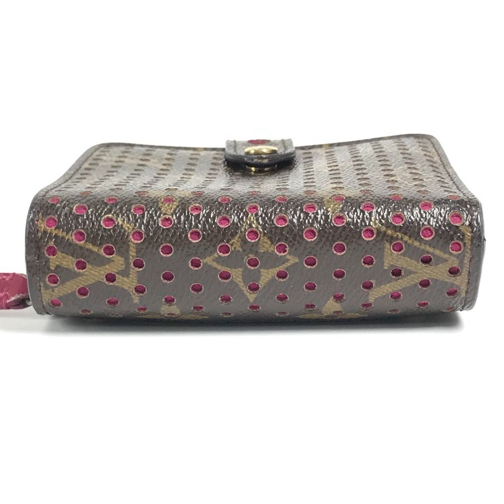 正規品 ルイヴィトン 二つ折り財布 コンパクトジップ モノグラム LOUIS