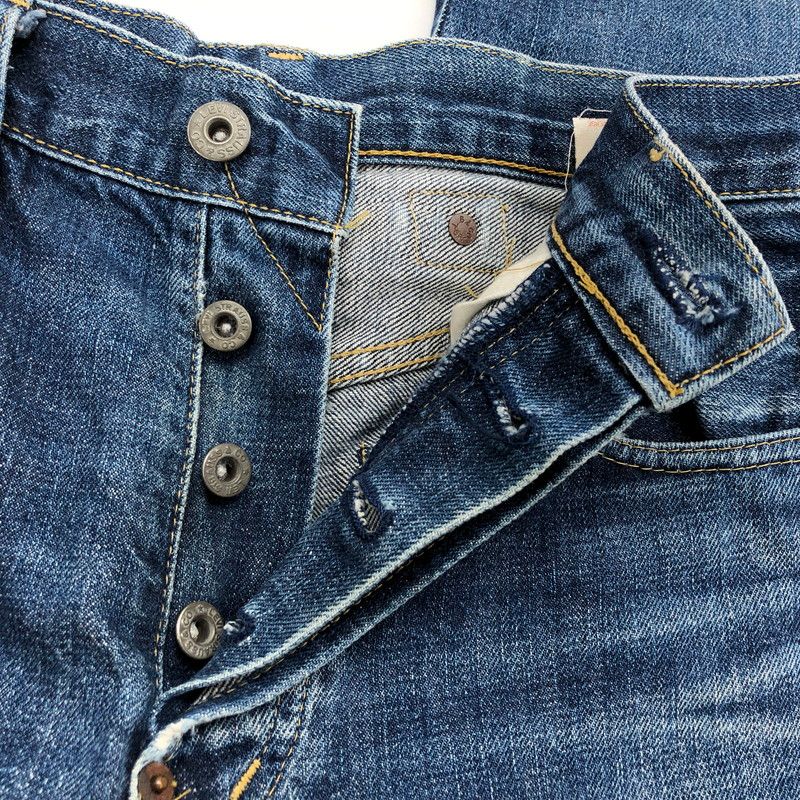 中古】【メンズ】 Levi's リーバイス 702XX ビッグE 赤耳 90s