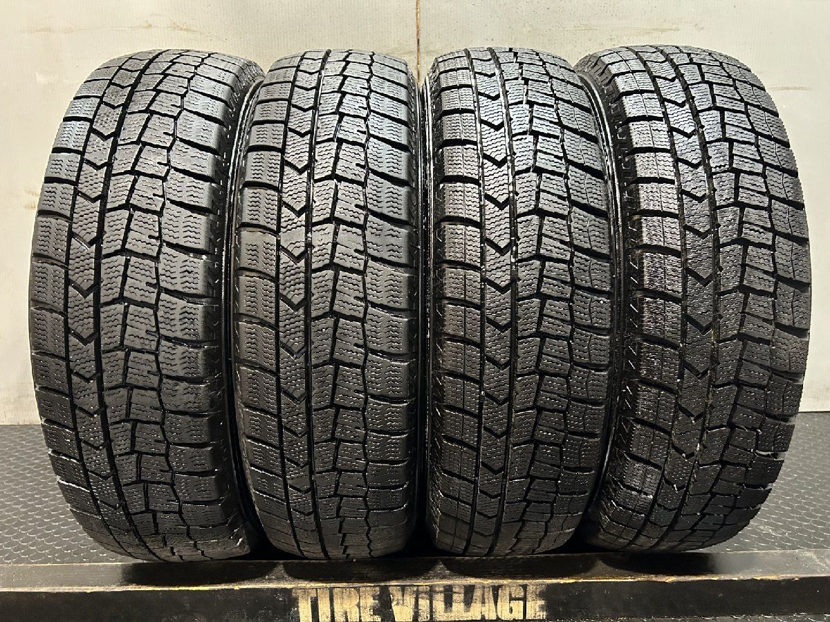 DUNLOP WINTER MAXX WM02 165|65R14 14インチ スタッドレス 4本 21年製 バリ溝 ソリオ ルーミー トール タンク パッソ等 KTC171
