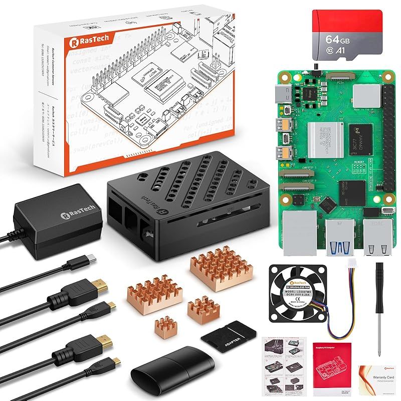 RasTech Raspberry Pi 5 8GB セット Raspberry Pi 5 8gb 本体
