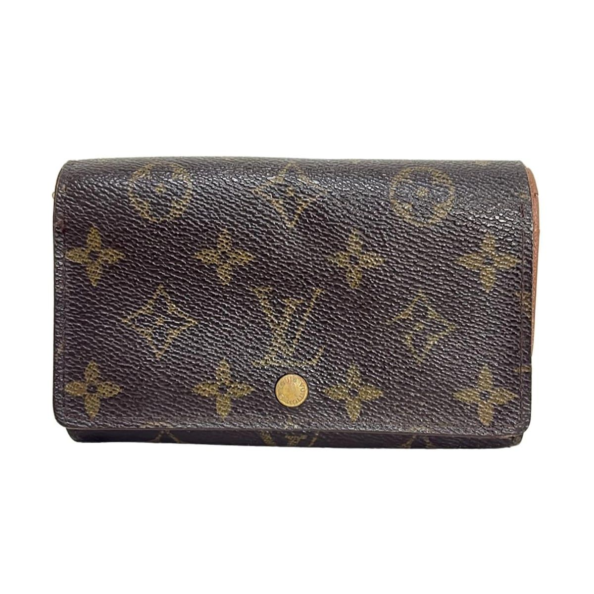 ☆美品☆ルイヴィトン 二つ折り財布 モノグラム ポルトモネビエトレゾール eBay出品 1225_2022 Louis Vuitton ルイヴィトン モノグラム