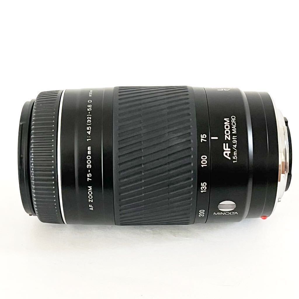 ☆極上品☆ ミノルタMINOLTA AF ZOOM 75-300mm F4.5-5.6 D #208.11 - メルカリ