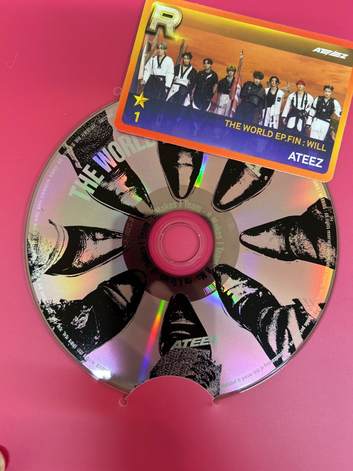 ateez シーグリ　未使用 楽天市場】【流通特典付】ATEEZ 2025 Season's Greetings ROCK