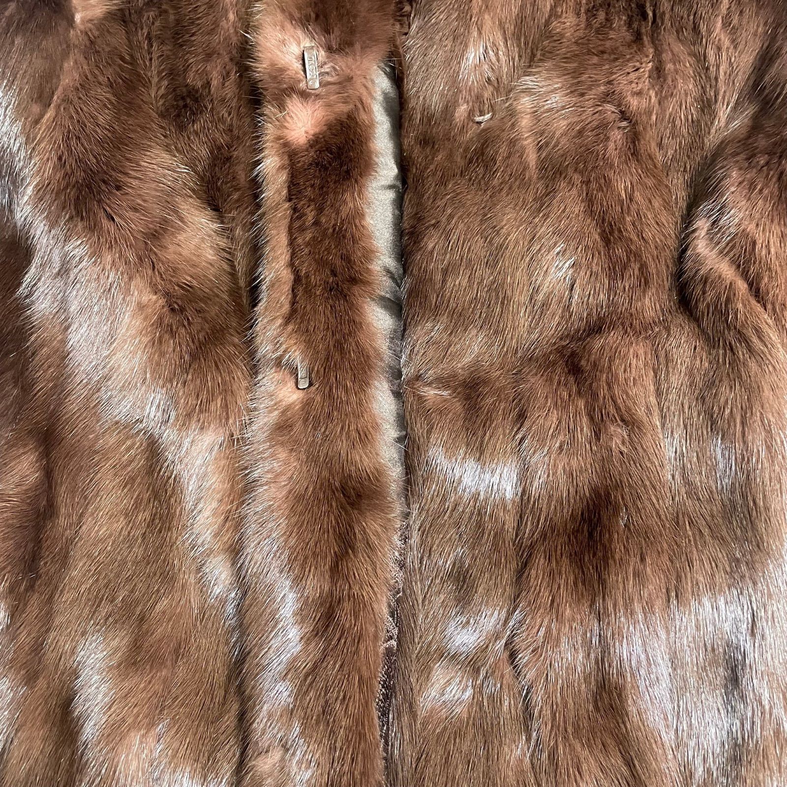 最終価格 セーブルミンクファーセミロングコート Fur Kudo Size13 