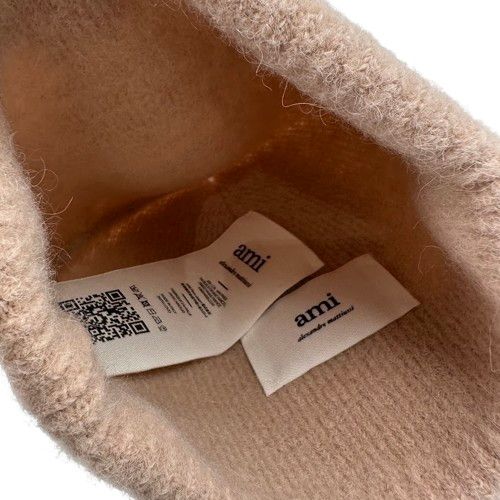 ニット帽 ピンク