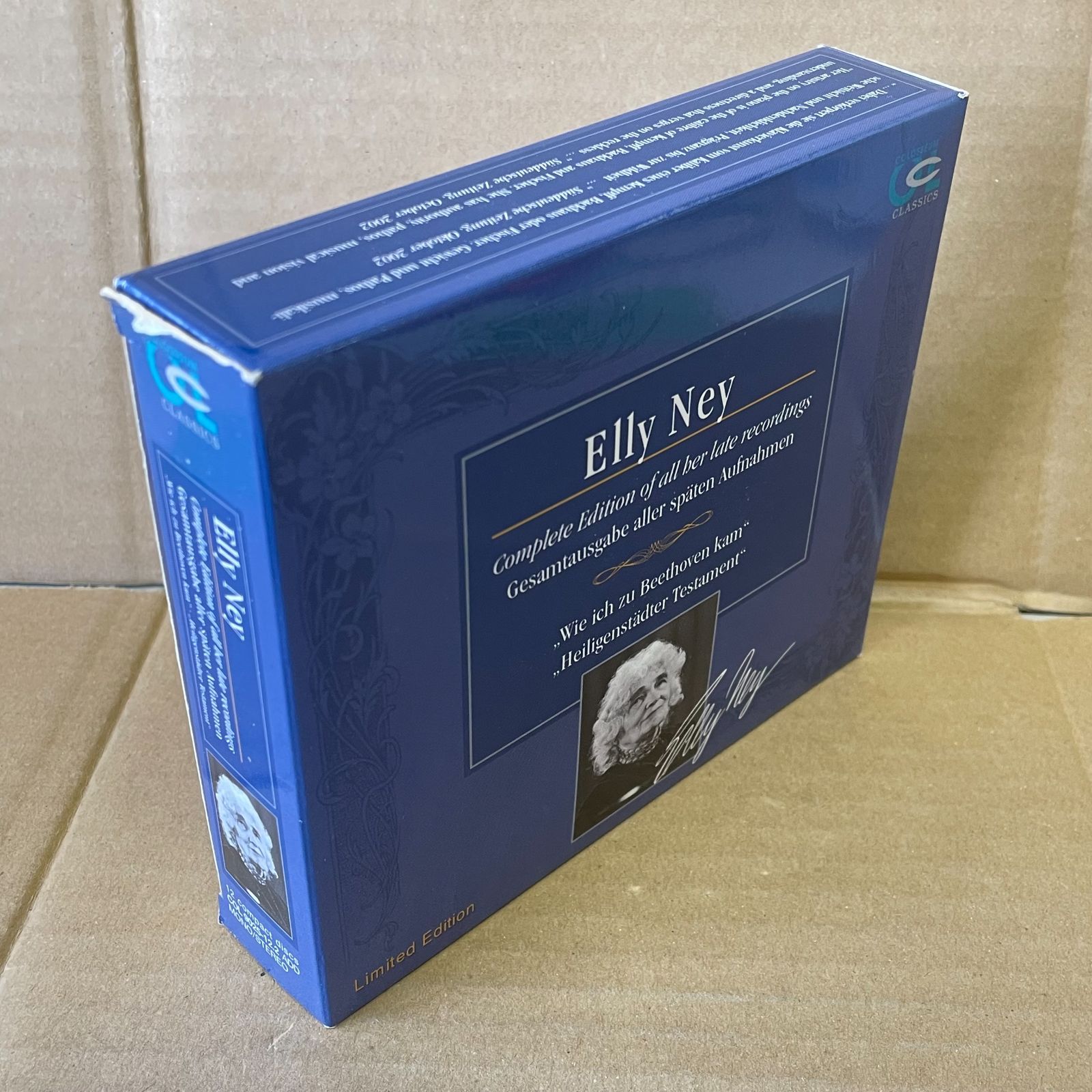 クラシックピアノ輸入盤中古CD12枚組 エリー・ナイ Elly Ney 後期音源