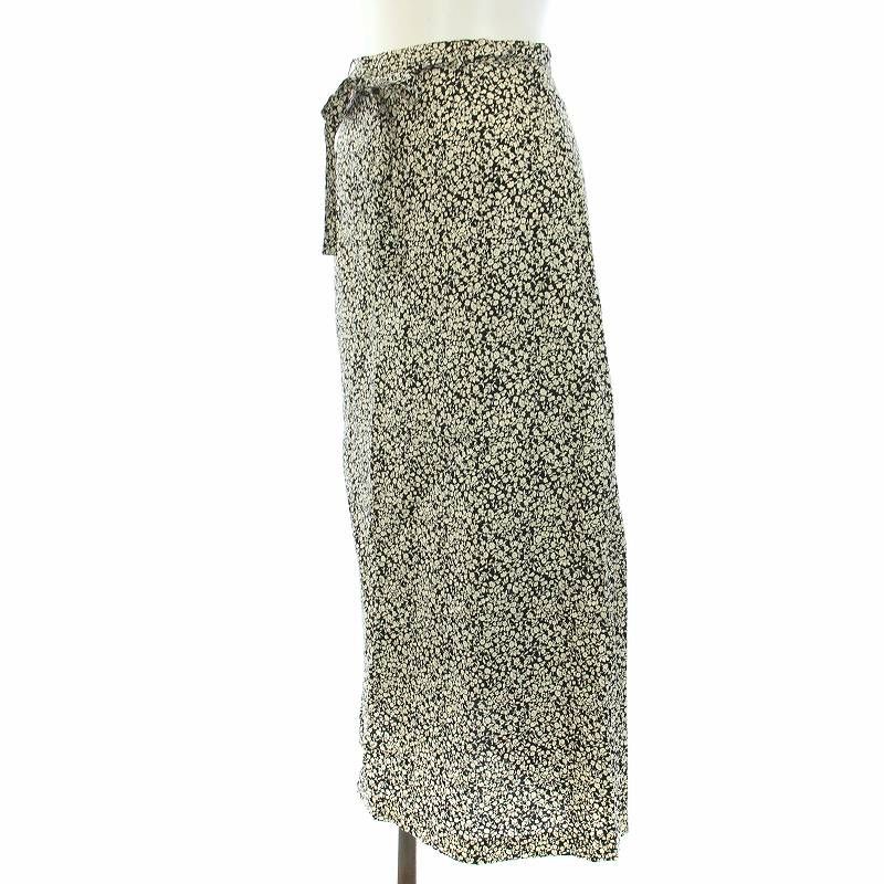 INGEBORG／インゲボルグ／貴重な大きいサイズLL／花柄ロングスカート／管T