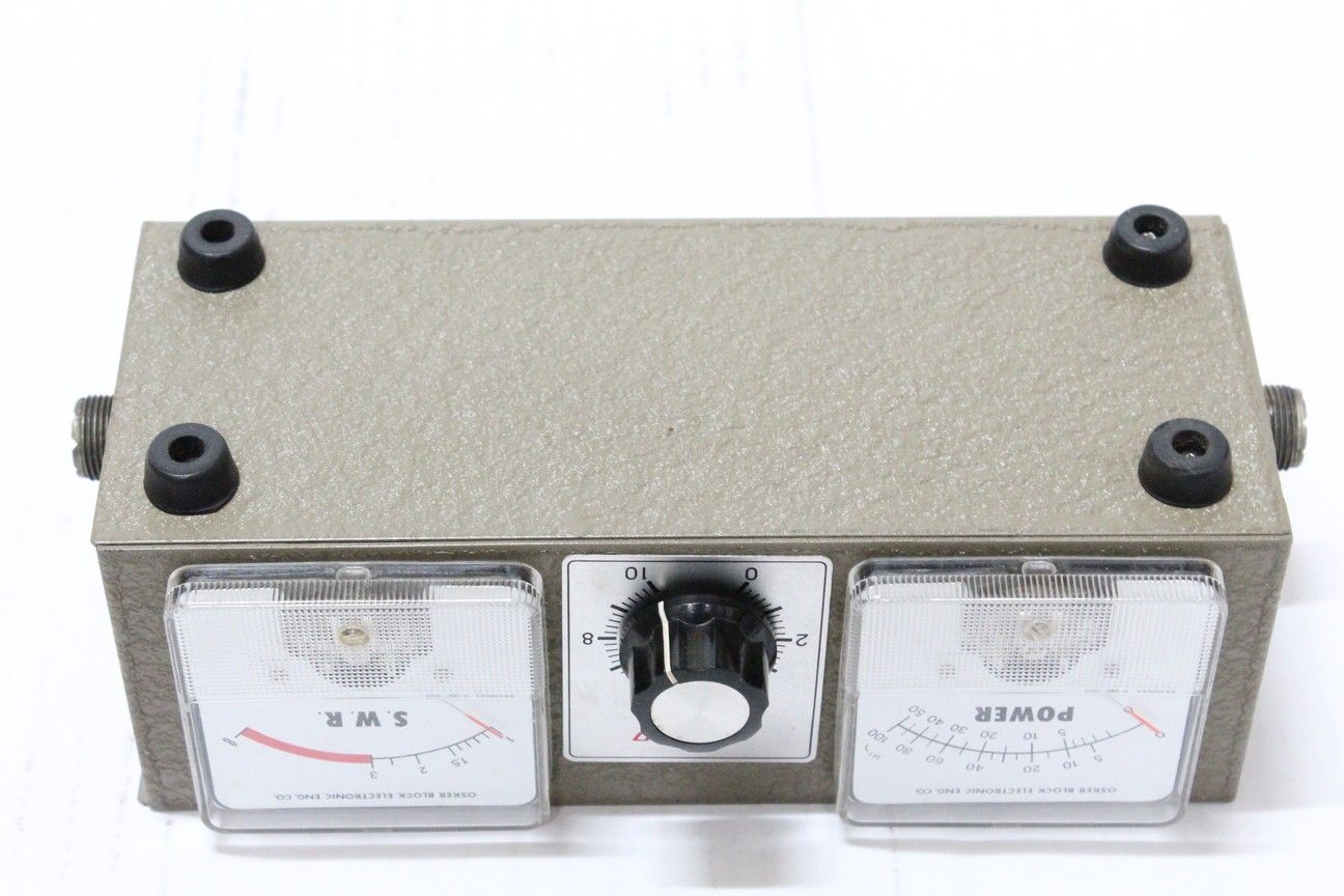 現状品 オスカーブロック SWR＆パワー計 SWR-100 アマチュア無線 OSKERBLOCK IT08H73GNDKO-D-A00-byebye 現状品 オスカーブロック SWR＆パワー計 SWR-100 アマチュア無線