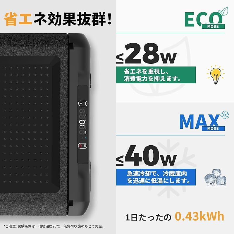 内蔵製氷皿 50時間持続保冷