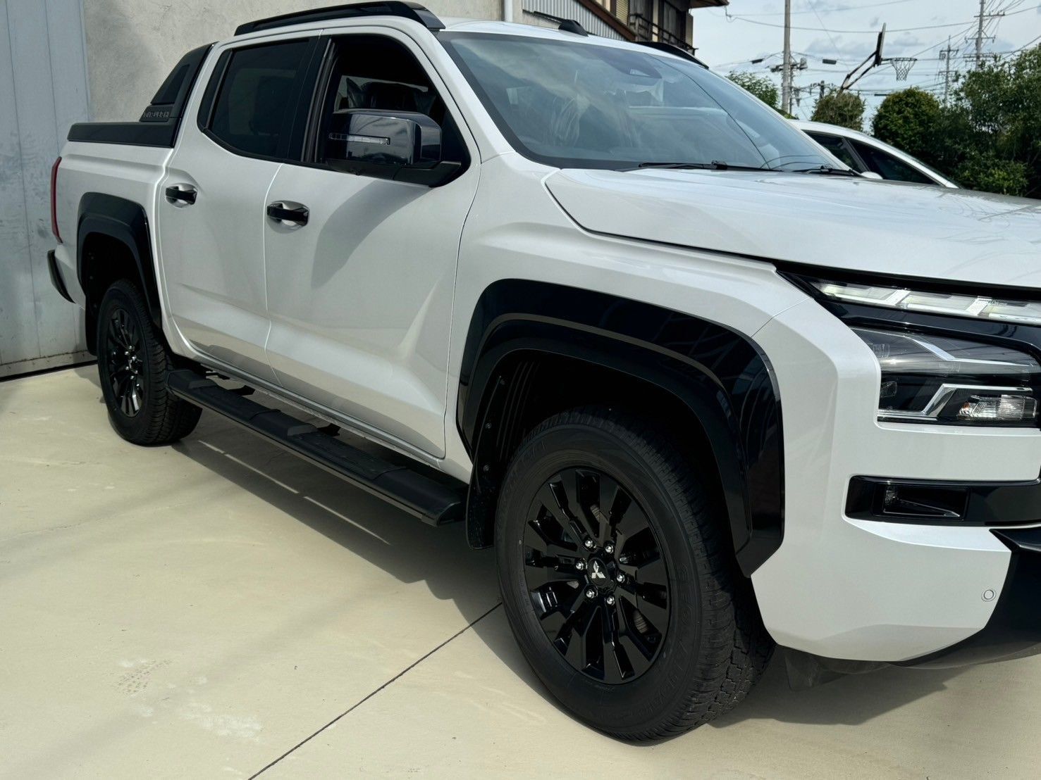 三菱 トライトン サイドステップ アルミニウム 2024年～新型 GSR GLS 