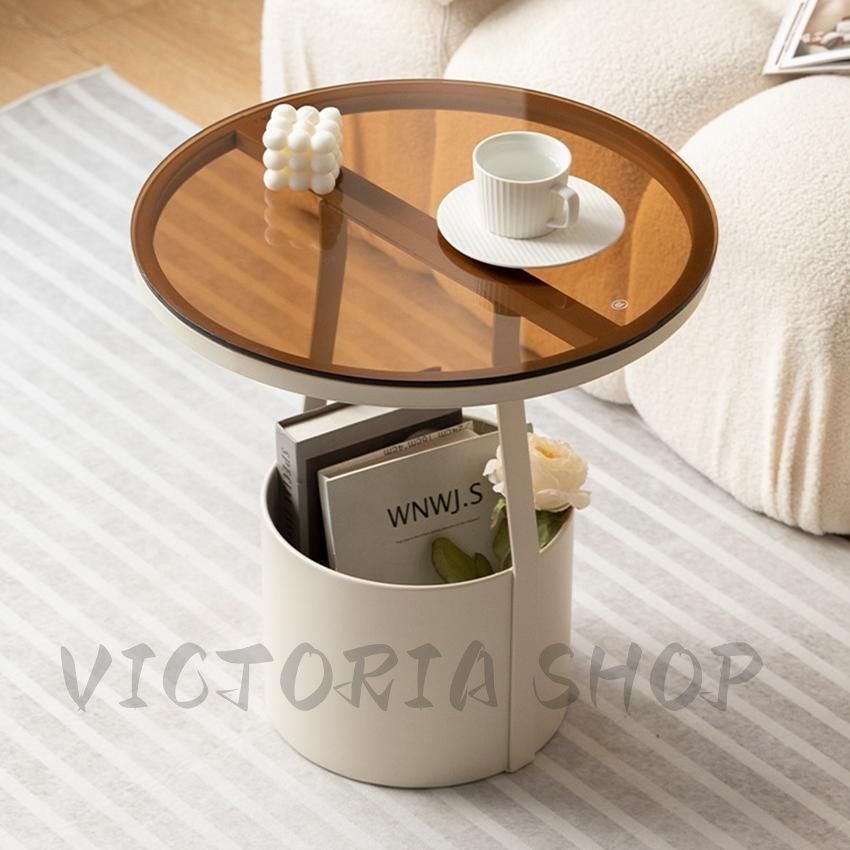 ローテーブル センターテーブル ガラステーブル 二段収納 強化ガラス 収納付き 収納付きセンターテーブル ローテーブル センターテーブル ガラス