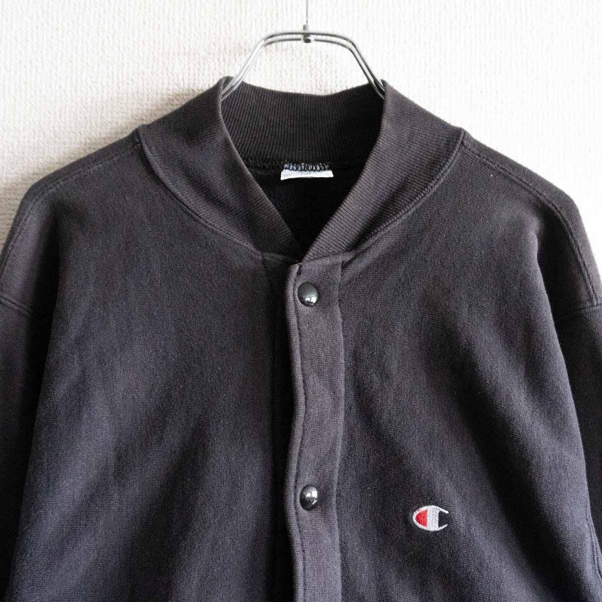 USA製】CHAMPION【90s スナップ カーディガン】M チャンピオン