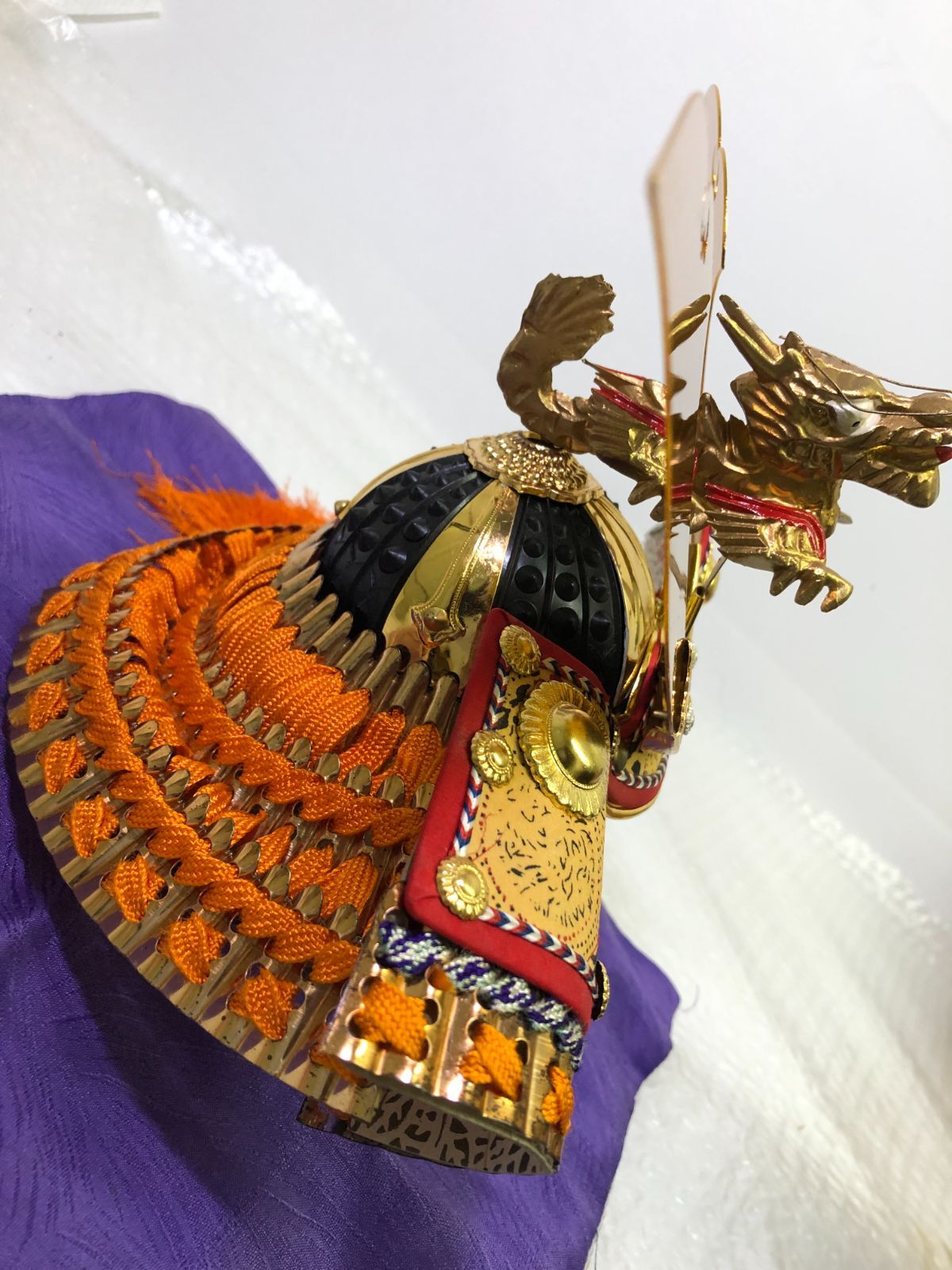 値下げ！】【五月人形】 御飾兜 龍玉作 （183） - メルカリ