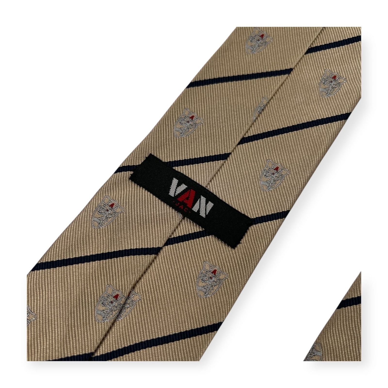 VVAN JAC ヴァンヂャケット エンブレム入り レジメンタル風