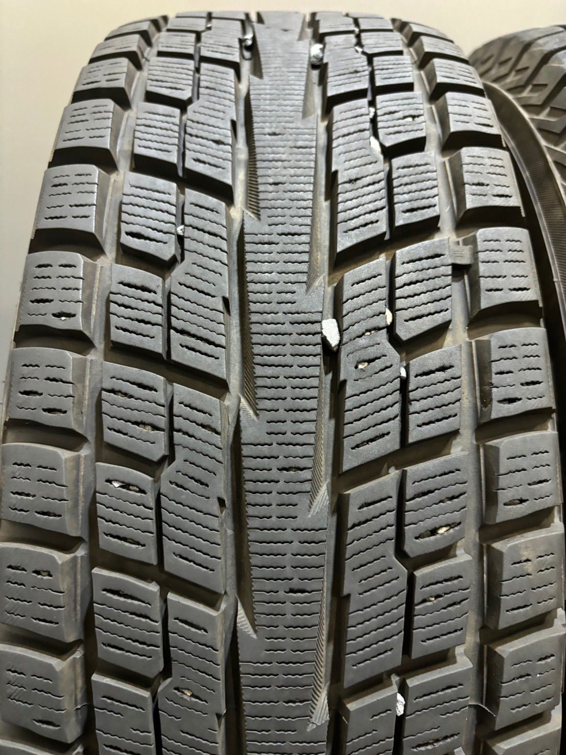 ★215/65R16 YOKOHAMA/GEOLANDAR i/T-S G073 22年 レアマイスター LMG 16インチ 6.5J +38 139.7 6H スタッドレス 4本 ハイエース(南6-G419)