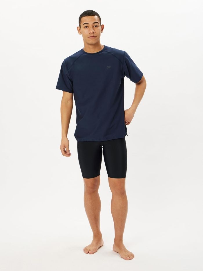 5営業日で発送 Speedo スピード MJG SF22455 色 ネービー サイズ L