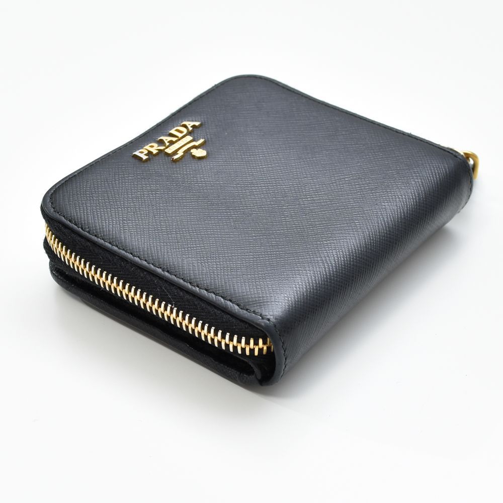 中古USED PRADA 財布 2つ折り 1ML522 ナイロン ブラック 895769 中古USED PRADA 財布 2つ折り 1ML522 ナイロン ブラック 895769